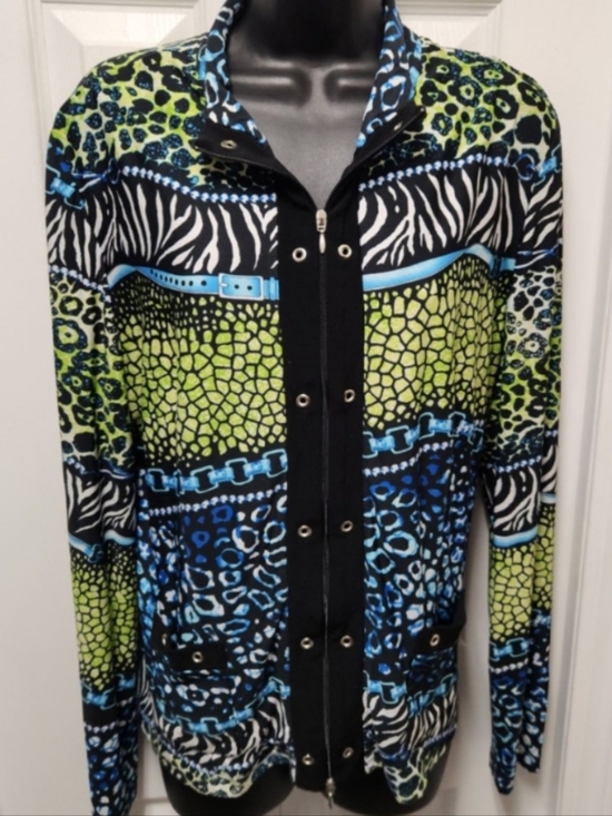 Joseph Ribkoff Vibrant Jacket - Picture 2 of 11